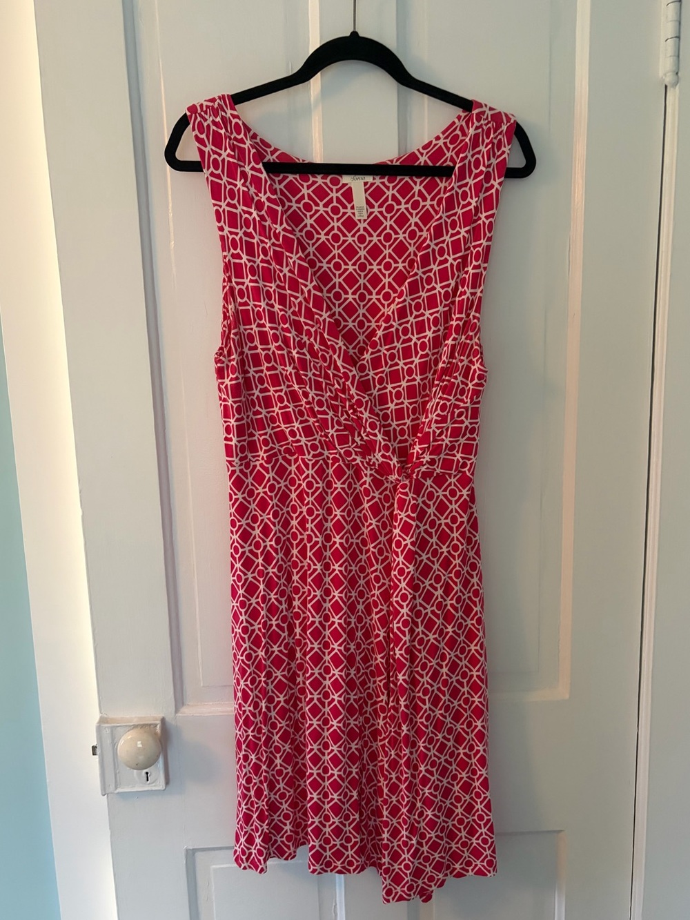 Soma Sleeveless Faux Wrap Dress